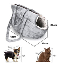 Pets Carrier for Cat Carrying Bag for Cats Backpack for Cat Panier Handbag Travel Small Bag Plush Puppy Bed Pet Products Gatos - Urban Pet Plaza 