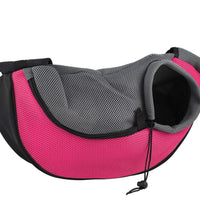 Mesh Oxford Pet Outdoor Travel Pet Puppy Carrier Handbag Pouch Single Shoulder Bag Sling Mesh Comfort Travel Tote Shoulder Bag - Urban Pet Plaza 