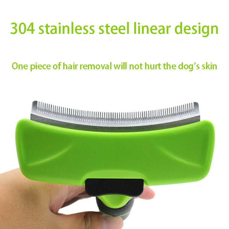 New Pet Hair Remover Combs Furmine Cat Grooming Brush Deshedding Tool Comb Edge Trimming Dog Cat Rake Removal fur brush - Urban Pet Plaza 