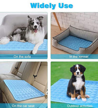 Dog Cooling Mat Extra Large Summer Pet Cold Bed for Small Big Dogs Cat Durable Blanket Sofa Cat Ice Pad Blanket Pet Accessories - Urban Pet Plaza 