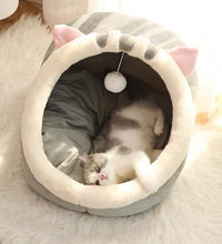 Deep Sleep Cat Bed Warm Pet Basket Cozy Cat House Kitten Lounger Cushion Cat Nesk Tent Very Soft Small Dog Mat Bag Cave Cats Bed - Urban Pet Plaza 