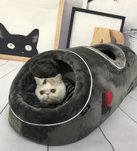 Funny Winter Warm Pet Cat Bed House Mat for Cats Bed Cave Tunnel Sleeping Bag Dog Beds House for Cats Pet Products Accessories - Urban Pet Plaza 