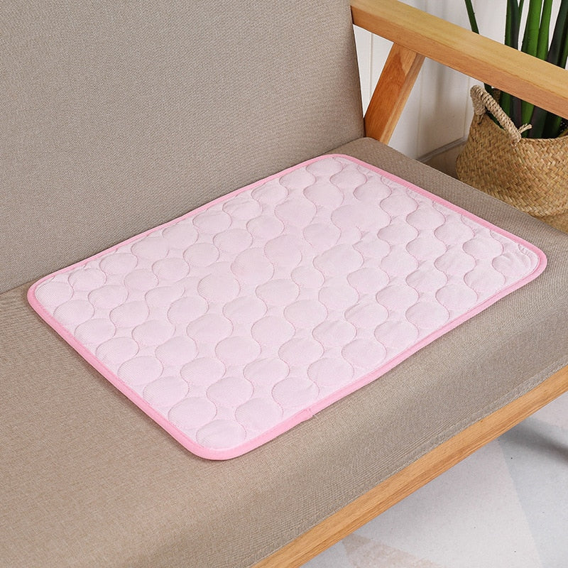 Dog Cooling Mat Extra Large Summer Pet Cold Bed for Small Big Dogs Cat Durable Blanket Sofa Cat Ice Pad Blanket Pet Accessories - Urban Pet Plaza 