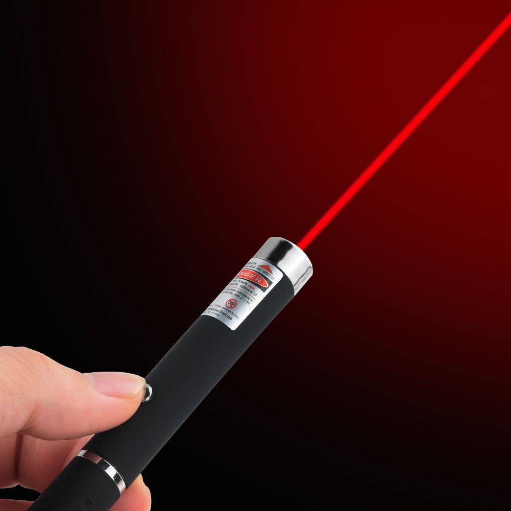 Laser Pointer 4mW High Pointer Laser Meter Pet Cat Toy Light Sight 530Nm 405Nm 650Nm Power Red Dot Office Interactive Laser Pen - Urban Pet Plaza 