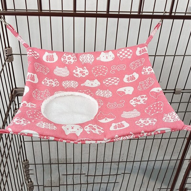 Hamster Hanging Hammock Guinea Pig Ferret Sugar Glider Toys Hanging Bed Sleeping Bag Swing for Cage Accessories Small Animal - Urban Pet Plaza 