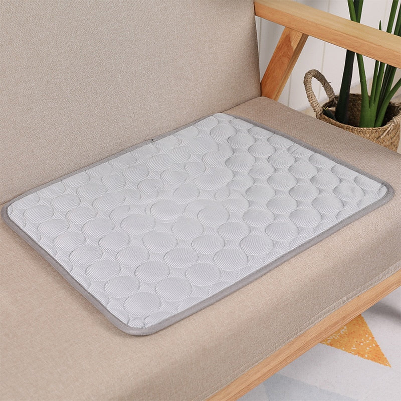 Dog Cooling Mat Extra Large Summer Pet Cold Bed for Small Big Dogs Cat Durable Blanket Sofa Cat Ice Pad Blanket Pet Accessories - Urban Pet Plaza 