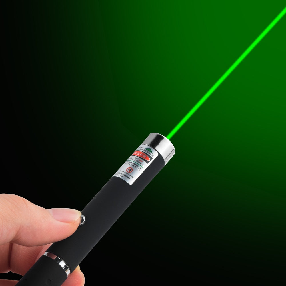 Laser Pointer 4mW High Pointer Laser Meter Pet Cat Toy Light Sight 530Nm 405Nm 650Nm Power Red Dot Office Interactive Laser Pen - Urban Pet Plaza 