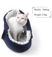 Pets Carrier for Cat Carrying Bag for Cats Backpack for Cat Panier Handbag Travel Small Bag Plush Puppy Bed Pet Products Gatos - Urban Pet Plaza 