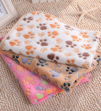 3 Sizes Cute Warm Pet Bed Mat Cover Towel Handcrafted Cat Dog Fleece Soft Blanket for Small Medium Large dogs Puppy Pet Supplies - Urban Pet Plaza 