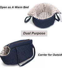 Pets Carrier for Cat Carrying Bag for Cats Backpack for Cat Panier Handbag Travel Small Bag Plush Puppy Bed Pet Products Gatos - Urban Pet Plaza 