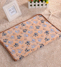 3 Sizes Cute Warm Pet Bed Mat Cover Towel Handcrafted Cat Dog Fleece Soft Blanket for Small Medium Large dogs Puppy Pet Supplies - Urban Pet Plaza 