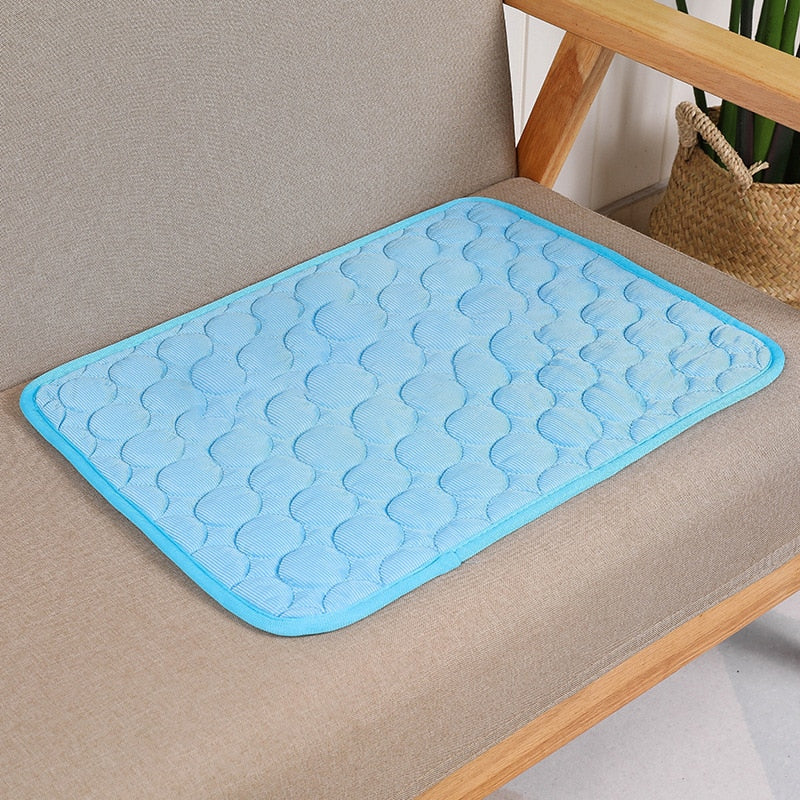 Dog Cooling Mat Extra Large Summer Pet Cold Bed for Small Big Dogs Cat Durable Blanket Sofa Cat Ice Pad Blanket Pet Accessories - Urban Pet Plaza 