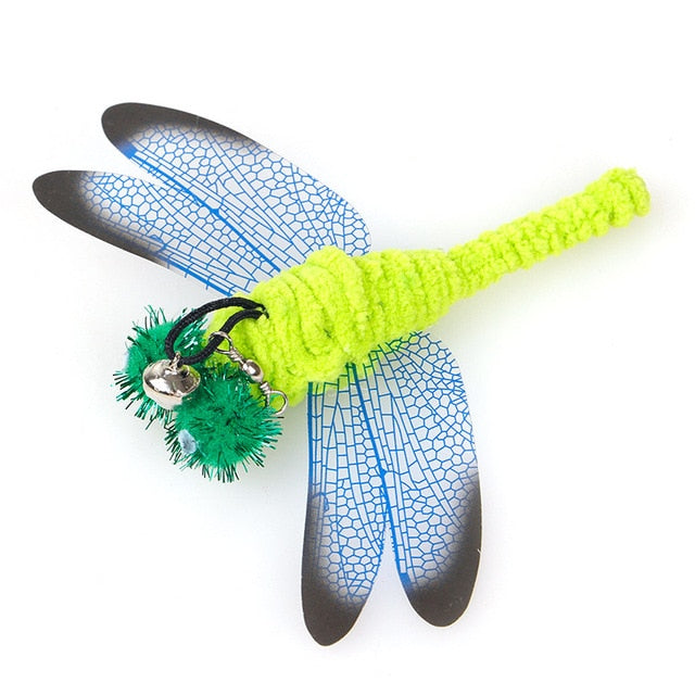 Funny Simulation Bird Interactive Cat Toy with Super Suction Cup Feather Bird for Kitten Play Chase Exercise Cat Toy Supplies - Urban Pet Plaza 