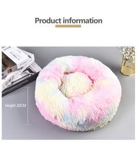 Super Soft Pet Bed Kennel Dog Round Cat Winter Warm Sleeping Bag Long Plush Large Puppy Cushion - Urban Pet Plaza 