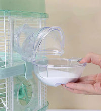 Hamster Bathroom Hamster Toilet Mouse Gerbille Pet Cage Box Bath Sand Room Toy Acrylic House Small Pet Supplies Accessories - Urban Pet Plaza 