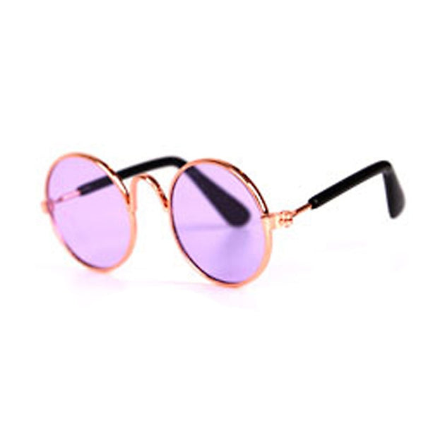 Handsome Pet Cat Glasses Eye-wear Retro Round Sunglasses for Small Dog Cat Pet Photos Props Accessories Pet Products - Urban Pet Plaza 