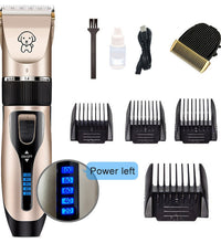 Dog Clipper Dog Hair Clippers Grooming (Pet/Cat/Dog/Rabbit) Haircut Trimmer Shaver Set Pets Cordless Rechargeable Professional - Urban Pet Plaza 