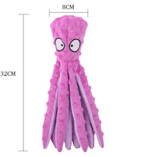 Pet Plush Toy Cat Dog Voice Octopus Shell Puzzle Toy Bite Resistant Interactive Pet Dog Teeth Cleaning Chew Toy Pet Supplies - Urban Pet Plaza 