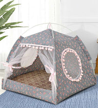 Breathable Cat Dog Litter Tent Kennel Foldable Universal Indoor Teepee Pet House Breathable Puppy Tent Bed Dog Supplies - Urban Pet Plaza 