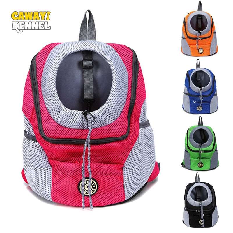 CAWAYI KENNEL Pet Carriers Carrying for Small Cats Dogs Backpack Dog Transport Bag Bolso Perro Torba Dla Psa Honden Tassen D1938 - Urban Pet Plaza 