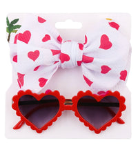 2Pcs/Set Pet Dog Headband Summer Beach Dog Sunglasses Dog Grooming Party Photography Props Cat Headband Bow Pet Hair Accessories - Urban Pet Plaza 