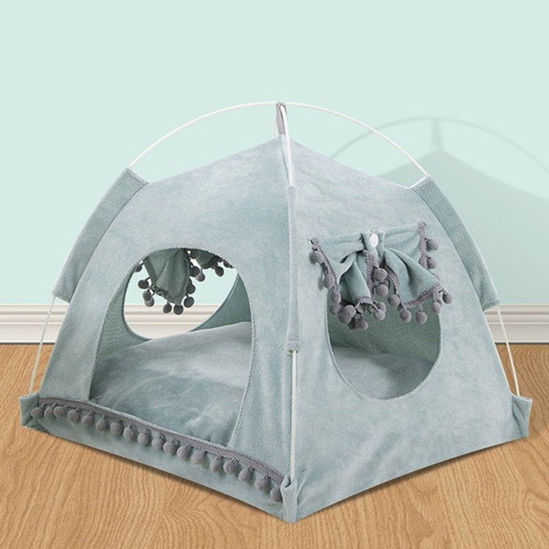 Pet Cat Tent Summer Cave Hut Cat Sleep House For Kitten Puppy Playpen Cage Basket Cat Nesk Kennel Small Dog House Bed Chihuahua - Urban Pet Plaza 