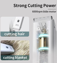 Cordless Dog Clipper Rechargeable Pet Hair Trimmer Low Noise Professional Cat Puppy Grooming Haircut Machine Electric Cutters - Urban Pet Plaza 