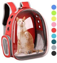 Cat Carrying Bag Space Pet Backpack Breathable Portable Transparent Backpack Puppy Dog Transport Carrier Space Capsule Bag Pets - Urban Pet Plaza 