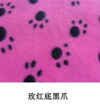 Multi Functional Pet Blankets Breathable Soft Thin Dog Blanket Warm Fleece Paw Print Blanket Bed Mat Cover for Dogs and Cats - Urban Pet Plaza 