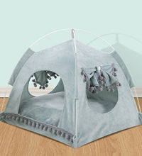 Breathable Cat Dog Litter Tent Kennel Foldable Universal Indoor Teepee Pet House Breathable Puppy Tent Bed Dog Supplies - Urban Pet Plaza 