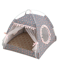 Breathable Cat Dog Litter Tent Kennel Foldable Universal Indoor Teepee Pet House Breathable Puppy Tent Bed Dog Supplies - Urban Pet Plaza 