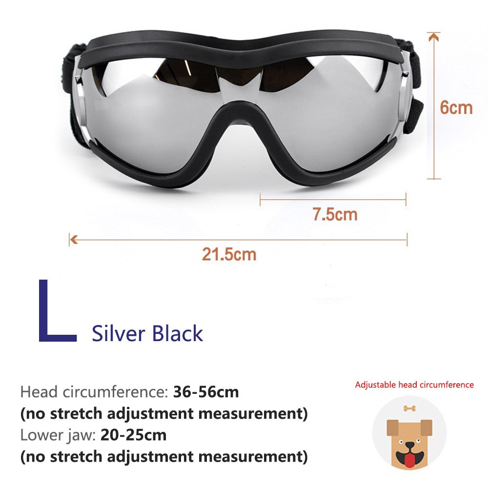 Dogs Pet Goggles UV Protection Soft Frame Sunglasses Sunglasses Waterproof Windproof Snow Outdoor Riding Driving Dog Supplies - Urban Pet Plaza 