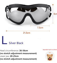 Dogs Pet Goggles UV Protection Soft Frame Sunglasses Sunglasses Waterproof Windproof Snow Outdoor Riding Driving Dog Supplies - Urban Pet Plaza 