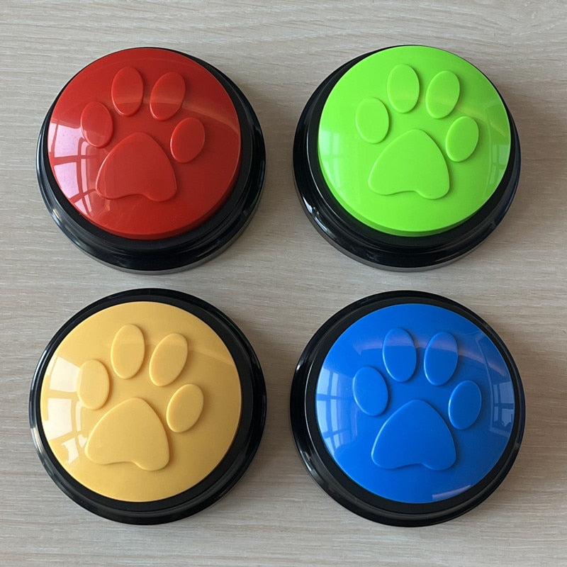 Recordable Dog Training Buttons Pet Talking Toys Pet Interactive toys Speech Buttons Pet toys For Pet Interactive - Urban Pet Plaza 