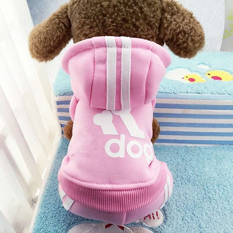 Clothes For Small Dogs Autumn Winter Warm Puppy Pet Cat Coat Jacket Sport Dog Jumpsuits Chihuahua French Bulldog Clothing Outfit - Urban Pet Plaza 