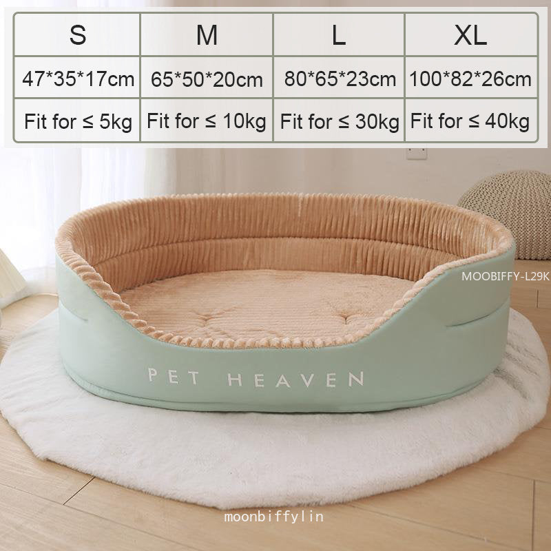 Double Sided Dog Bed Big Size Extra Large Dogs House Sofa Kennel Soft Fleece Pet Dog Cat Warm Bed S-L pet accessories - Urban Pet Plaza 