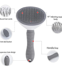 Pet Dog Brush Cat Comb Self Cleaning Pet Hair Remover Brush For Dogs Cats Grooming Tools Pets Dematting Comb Dogs Accessories - Urban Pet Plaza 