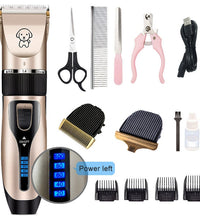 Dog Clipper Dog Hair Clippers Grooming (Pet/Cat/Dog/Rabbit) Haircut Trimmer Shaver Set Pets Cordless Rechargeable Professional - Urban Pet Plaza 