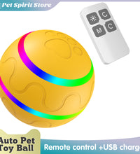 Smart Toy Ball Dog Cat Usb Rechargeable Funny Rolling Ball Electric Automatic Rotation Jumping Play Interactive Pet Supplies - Urban Pet Plaza 