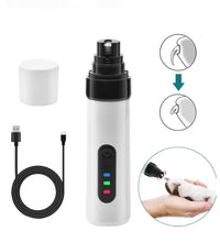 Coupe-ongles électrique aste pour animaux de compagnie, coupe-ongles, coupe-ongles, aste par USB, pattes de chat silencieuses, outils de toilettage - Urban Pet Plaza 