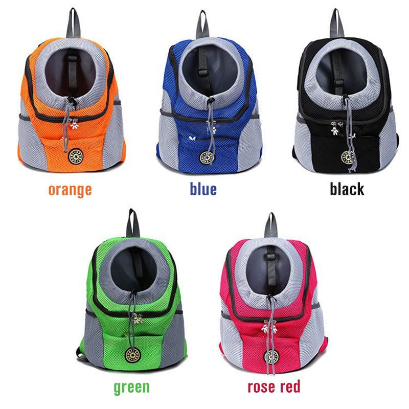 Pet Dog Carrier Bag Carrier For Dogs Backpack Out Double Shoulder Portable Travel Backpack Outdoor Dog Carrier Bag Travel Set - Urban Pet Plaza 