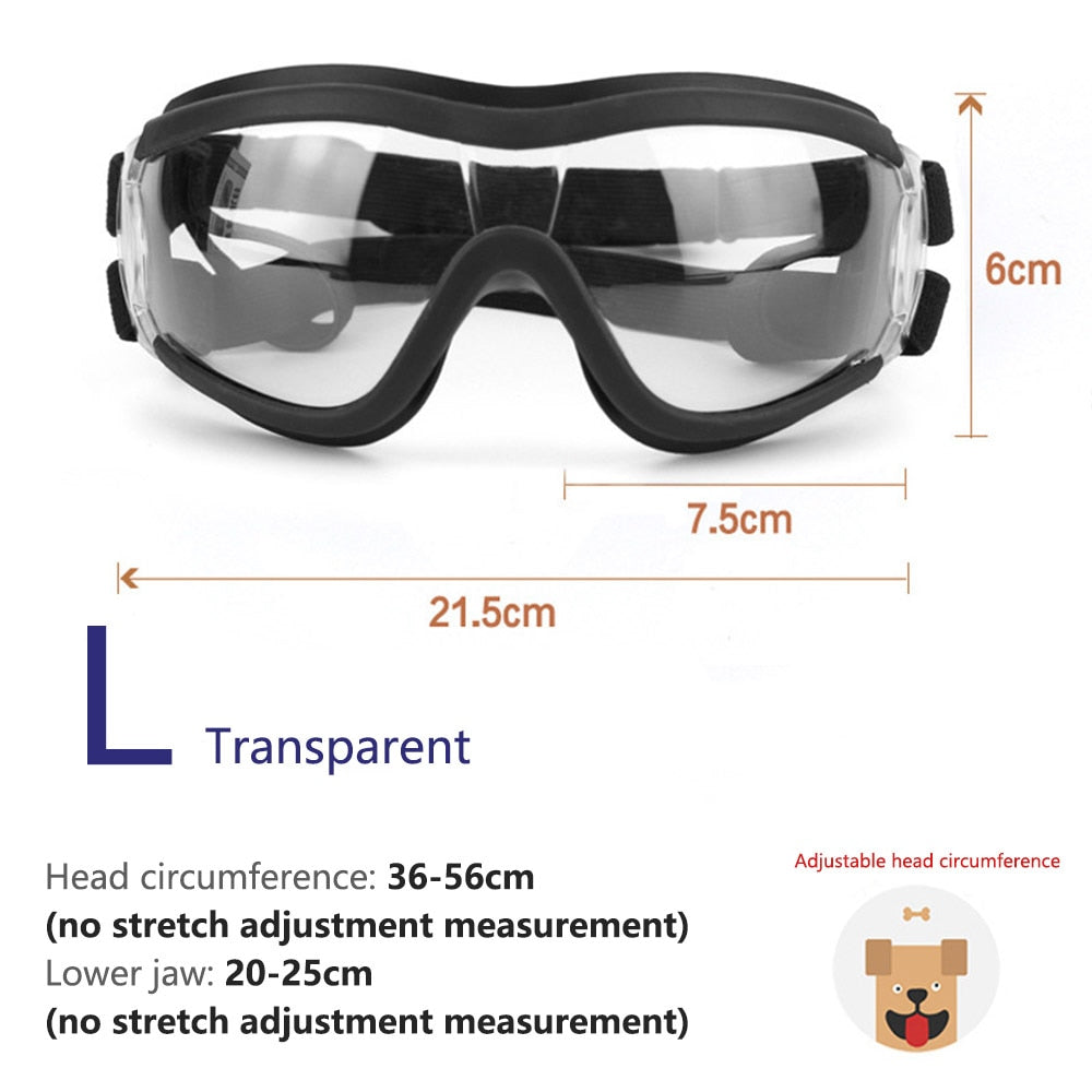 Dogs Pet Goggles UV Protection Soft Frame Sunglasses Sunglasses Waterproof Windproof Snow Outdoor Riding Driving Dog Supplies - Urban Pet Plaza 