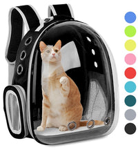 Cat Carrying Bag Space Pet Backpack Breathable Portable Transparent Backpack Puppy Dog Transport Carrier Space Capsule Bag Pets - Urban Pet Plaza 