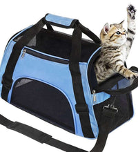 Carriers Portable Soft-sided Carriers Portable Pet Bag Pink Dog Carrier Bags Blue Cat Carrier Outgoing Travel Breathable - Urban Pet Plaza 