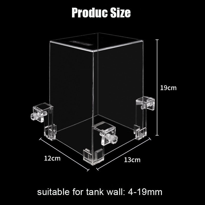 Creative Aquarium Negative Pressure Fish Tank Ecological Aquarium Landscape Decoration Small Fish Tank Fish Tank Bowl Isolation - Urban Pet Plaza 