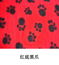 Multi Functional Pet Blankets Breathable Soft Thin Dog Blanket Warm Fleece Paw Print Blanket Bed Mat Cover for Dogs and Cats - Urban Pet Plaza 