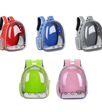 Cat Carrying Bag Space Pet Backpack Breathable Portable Transparent Backpack Puppy Dog Transport Carrier Space Capsule Bag Pets - Urban Pet Plaza 