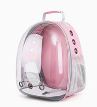 Astronaut Window Dog Cat Carrier Breathable Transparent Backpack Pet Travel Bag - Urban Pet Plaza 