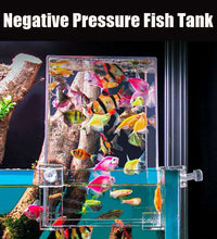 Creative Aquarium Negative Pressure Fish Tank Ecological Aquarium Landscape Decoration Small Fish Tank Fish Tank Bowl Isolation - Urban Pet Plaza 