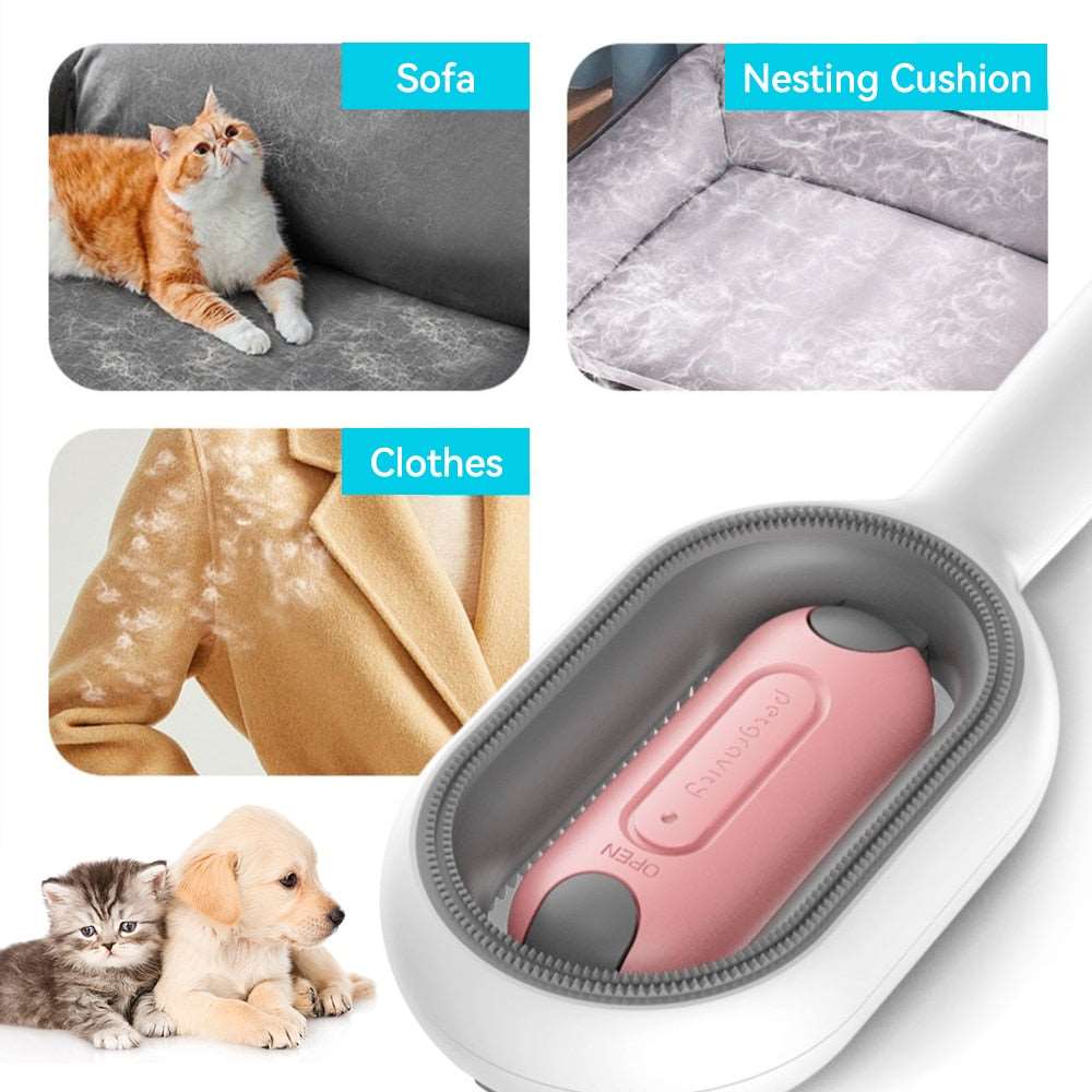 Cat Cleaning Floating Hair Removal Comb with Disposable Wipes Pet Grooming Accessories for Cats Gotas mascotas Dog Brush - Urban Pet Plaza 